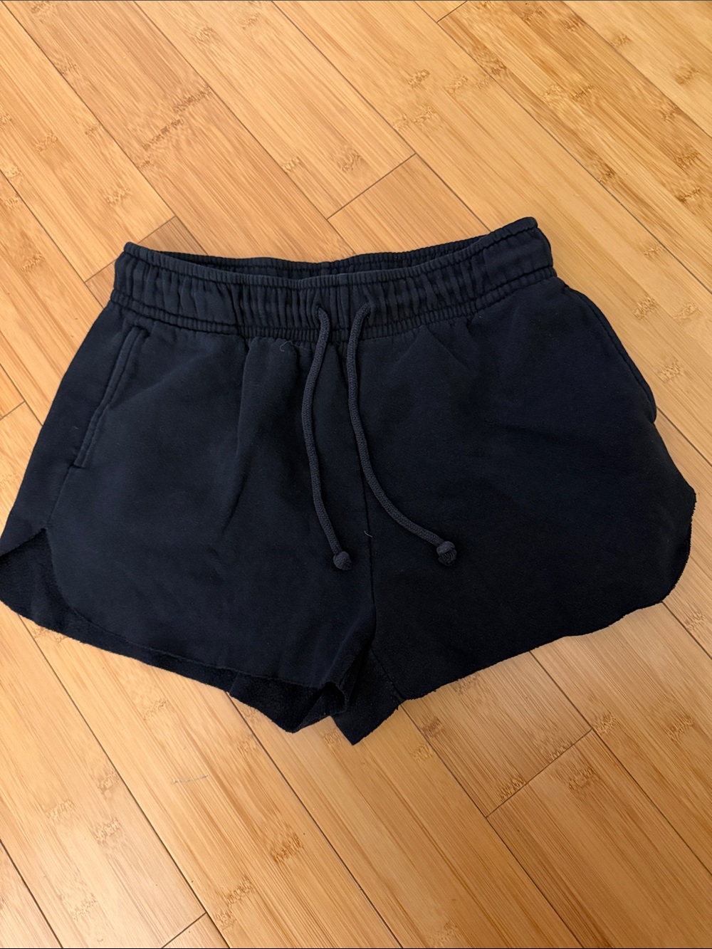 wild fable Black Athletic Drawstring Lounge Shorts